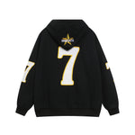 retro design hooded jacket