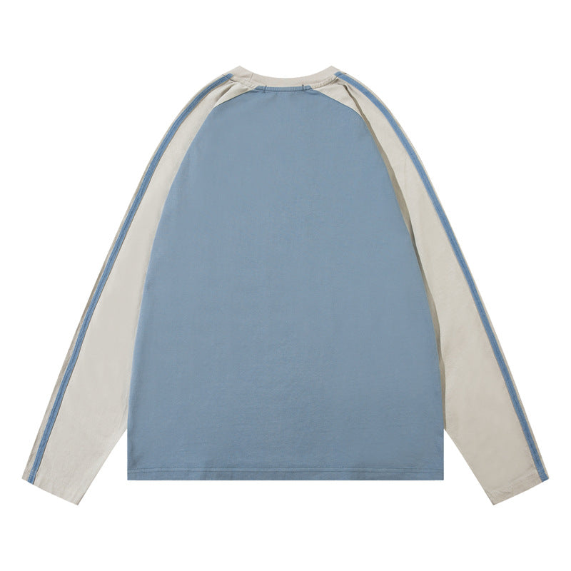 Versatile patchwork casual top