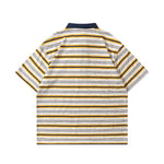 다양한 용도로 활용 가능한 스트라이프 반팔