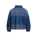 Washed fleece-lined jacket