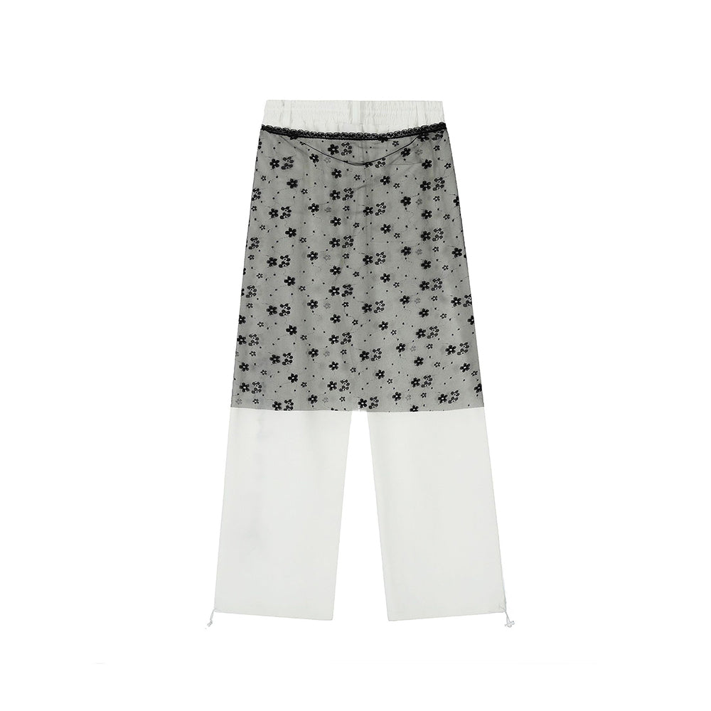 Retro casual trousers (women's)