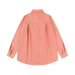 復古拼色牛仔襯衫