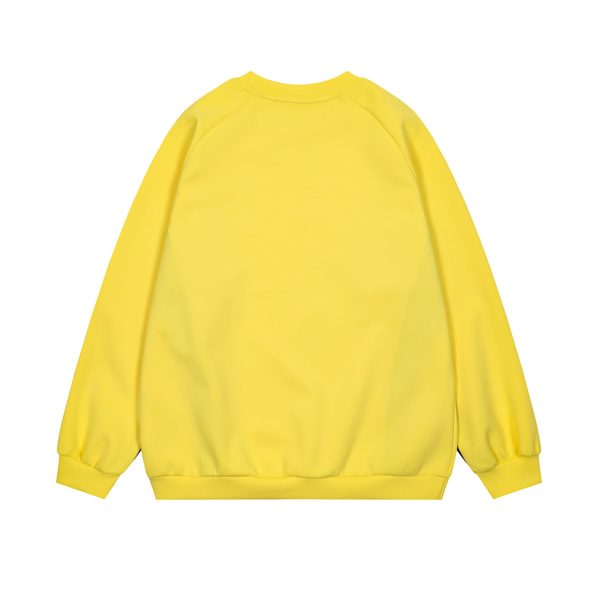Retro color block crew neck sweatshirt