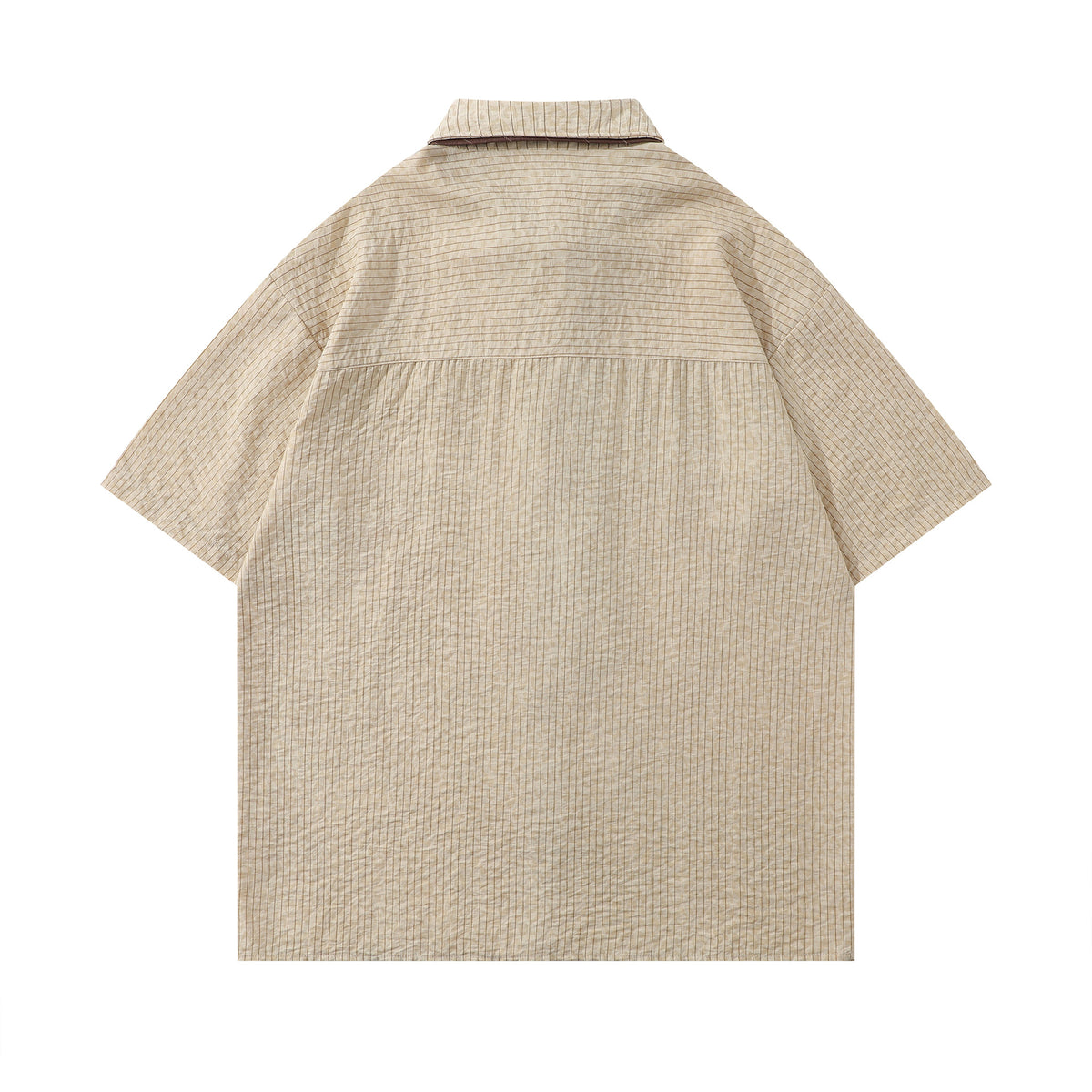 Retro versatile short-sleeved shirt