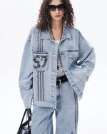 vintage loose denim jacket