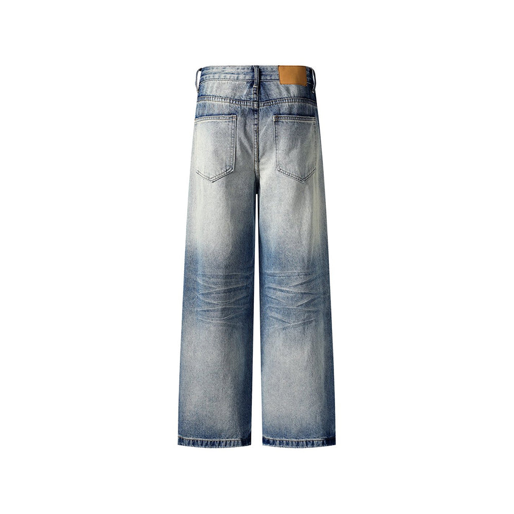 做舊百搭牛仔褲