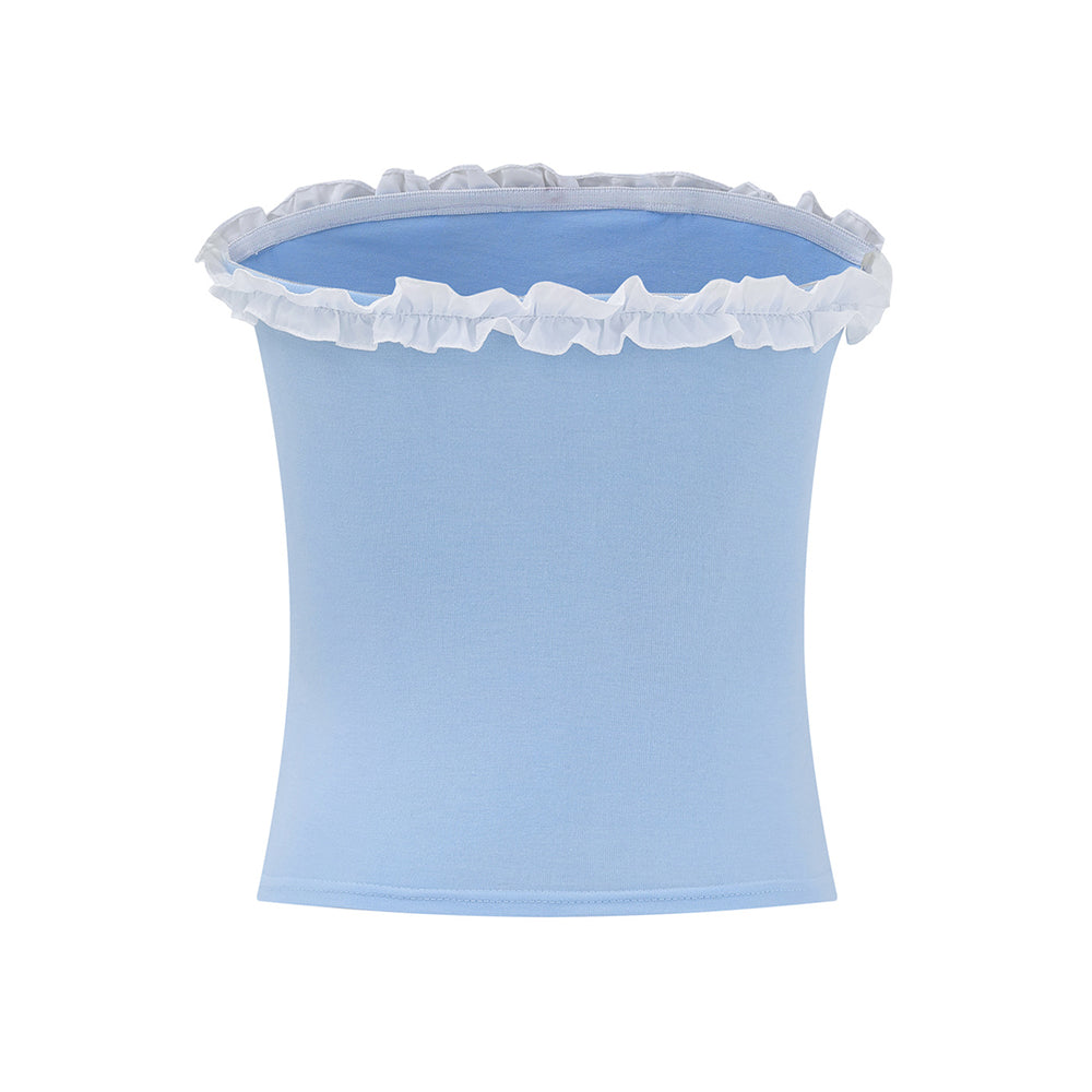 Retro simple tube top vest (women's)