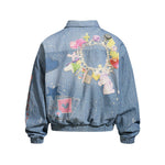 趣味創意印花外套