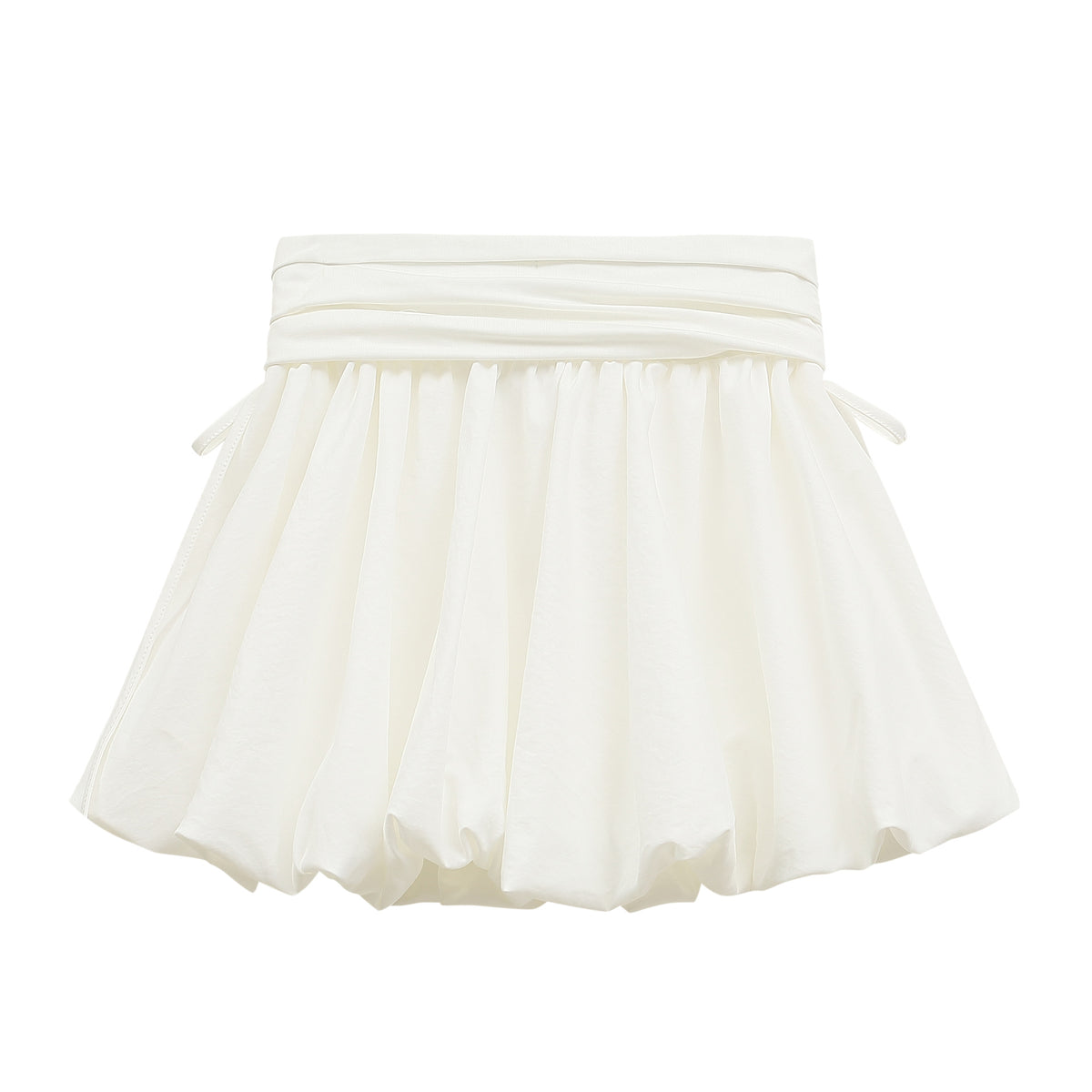 Cute bow bud skirt