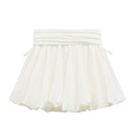 Cute bow bud skirt
