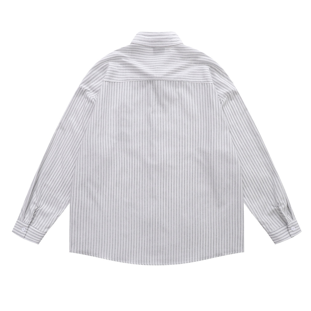 復古趣味斑點狗長袖襯衫