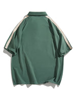 American retro letter print short sleeves