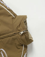 Patchwork racing suit jacket