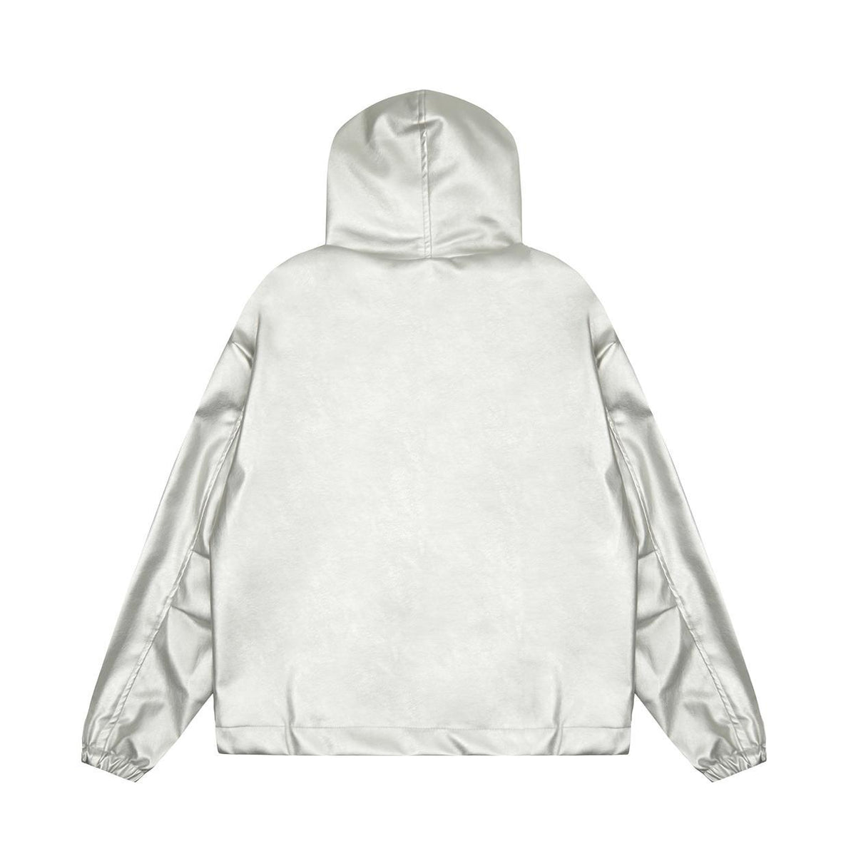 광택 디자인 후드티