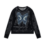 Butterfly design long sleeves