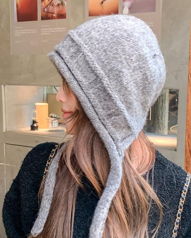 復古百搭護耳帽