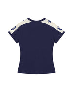 V-neck printed short sleeve