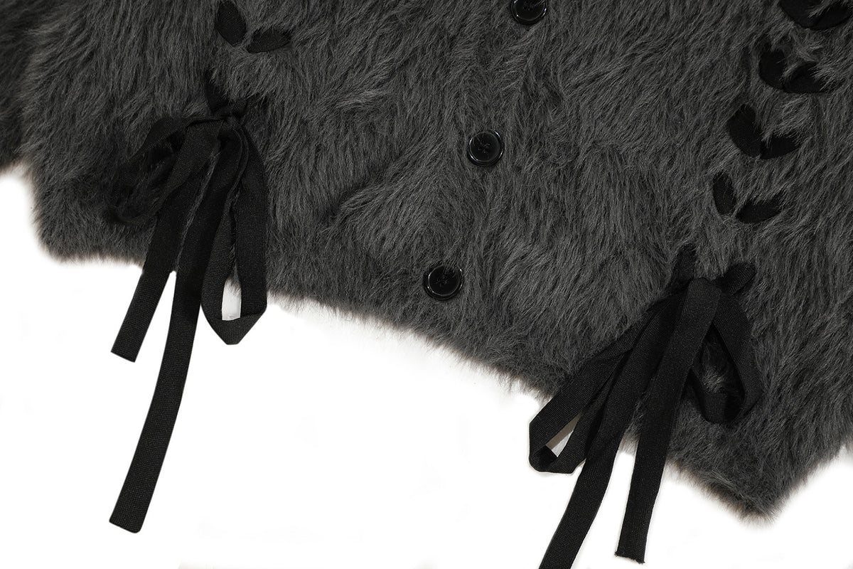 Cute lazy ear sweater cardigan (women)