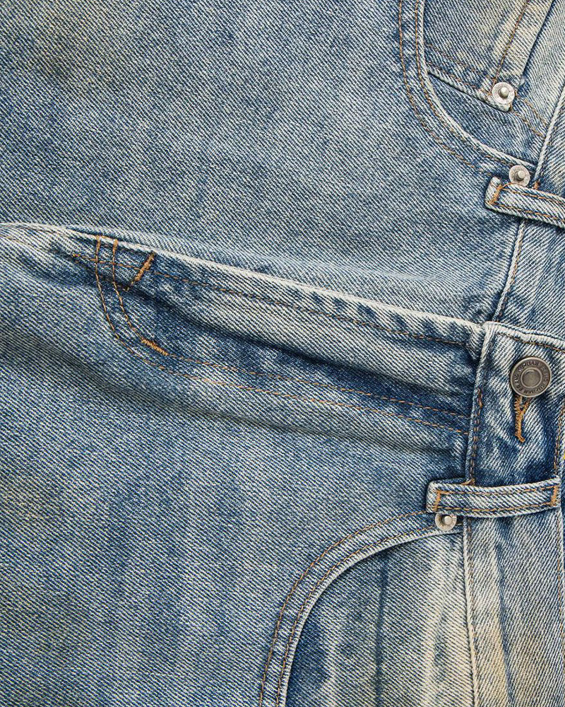 Simple straight leg jeans