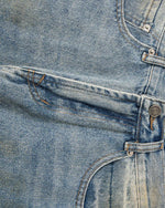 Simple straight leg jeans