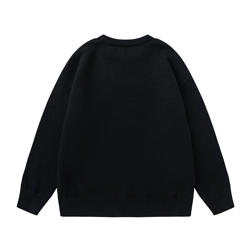 vintage loose pullover sweater