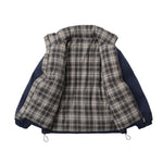 Retro reversible cotton jacket