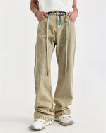 復古做舊牛仔褲