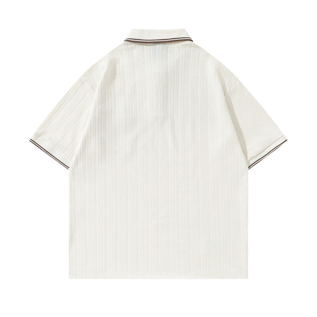 레트로 컬리지 스타일 베어 반팔