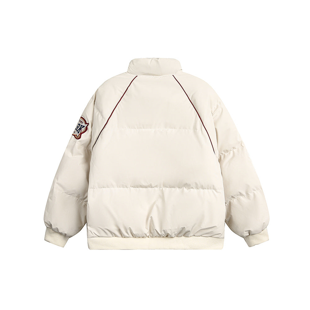 Retro embroidered cotton jacket