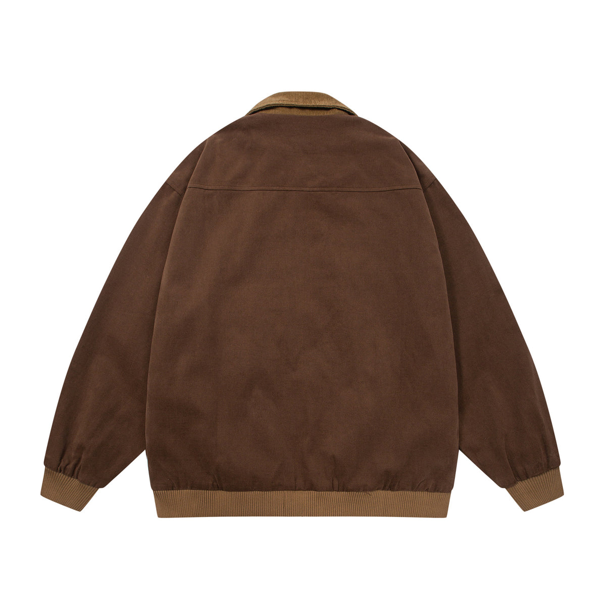 레트로 콘트라스트 자수 재킷