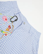 Simple plaid casual shorts