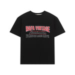 레터 프린트 라운드넥 반팔 (여성용)