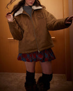 Retro embroidered cotton jacket