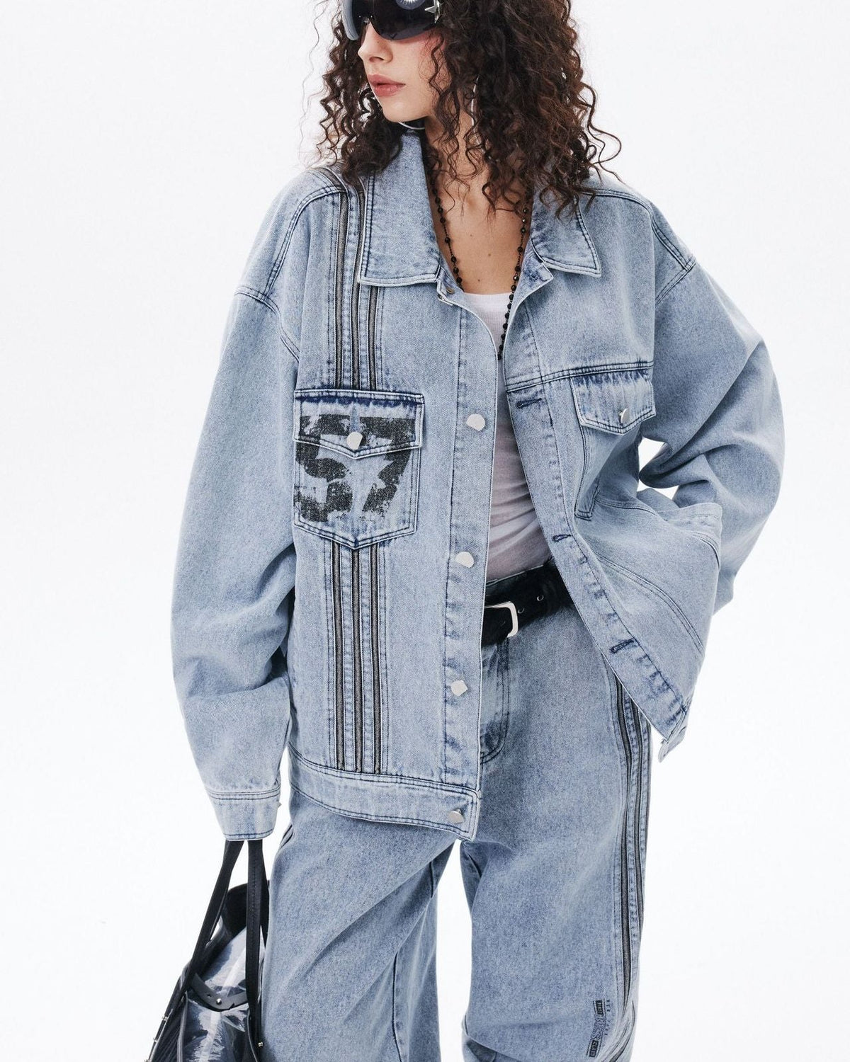 vintage loose denim jacket