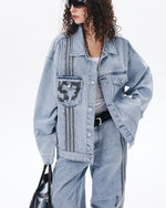 vintage loose denim jacket