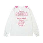 Retro chain print long sleeves