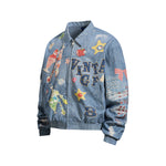 趣味創意印花外套