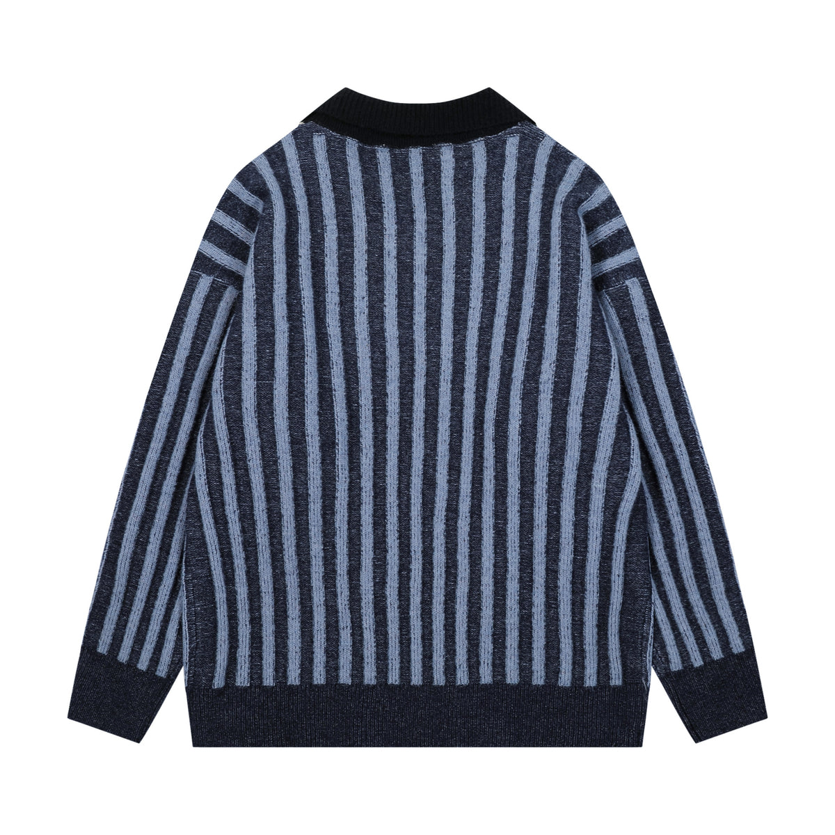 街頭polo領百搭情侶襯衫