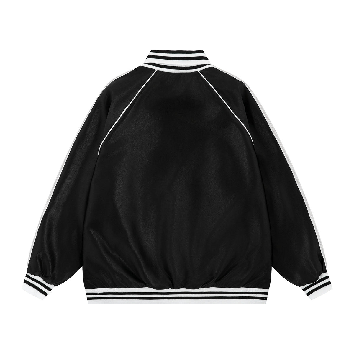 Retro letter print jacket