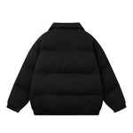 Retro bow cotton jacket