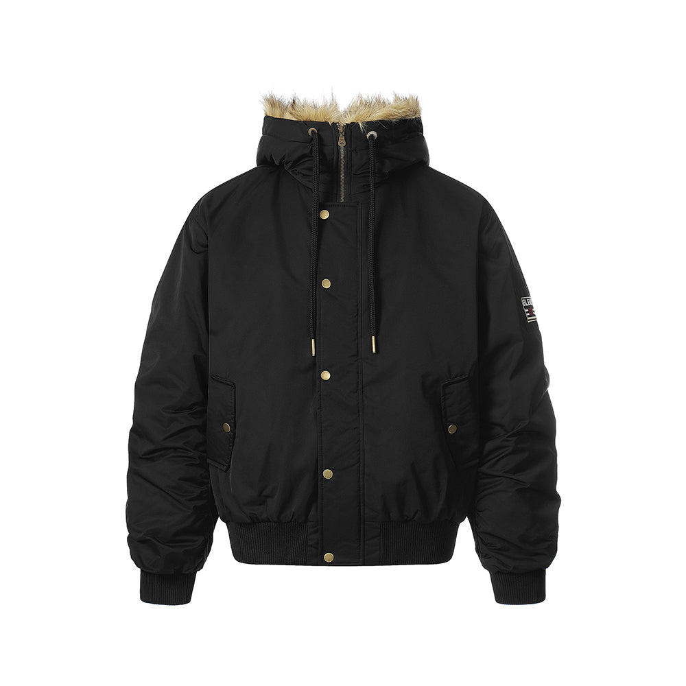 Casual short cotton jacket