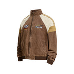 做舊拼接百搭外套