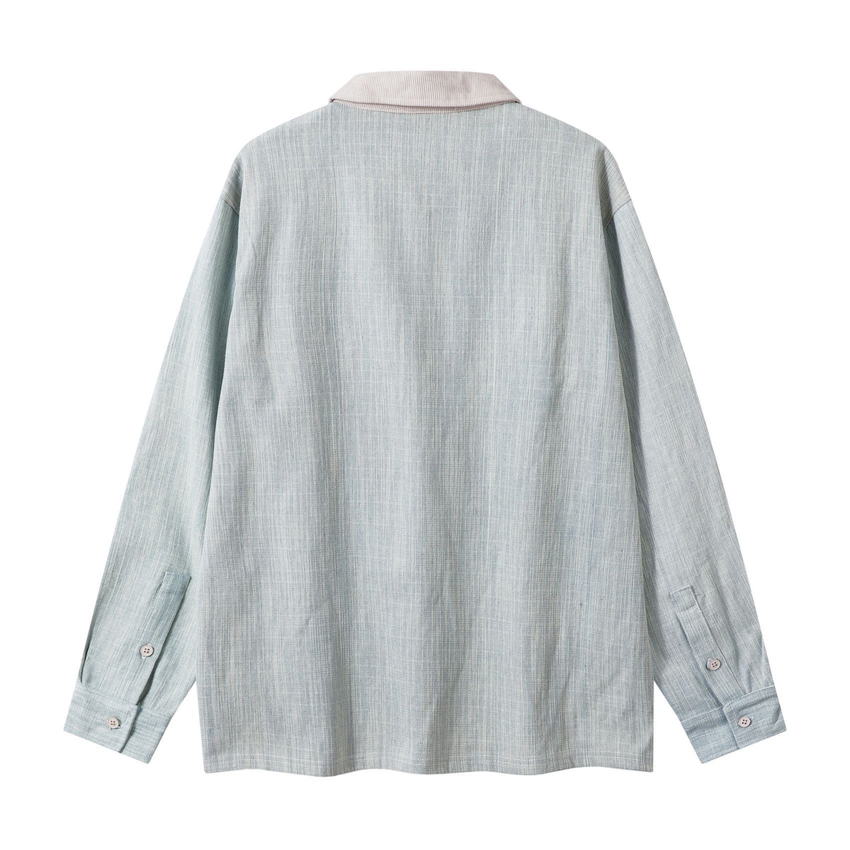 復古徽章情侶長袖