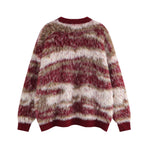 復古簡約圓領毛衣