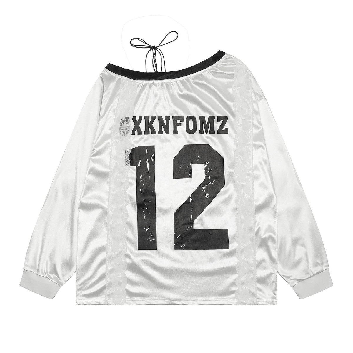 復古寬鬆蕾絲邊長袖(女款)