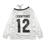 復古寬鬆蕾絲邊長袖(女款)