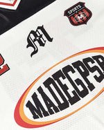 Contrast color stitching short sleeves