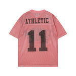 레터 프린트 반팔