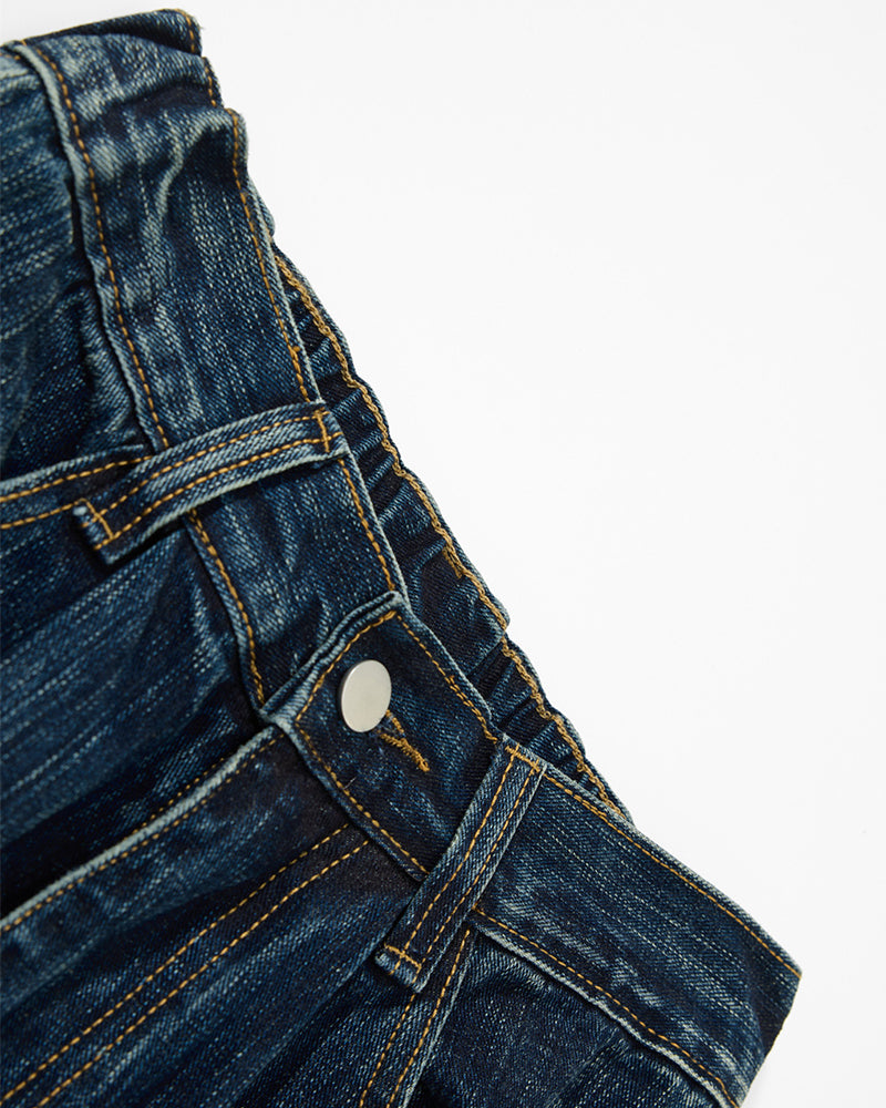 멀티포켓 스트레이트 레그 진