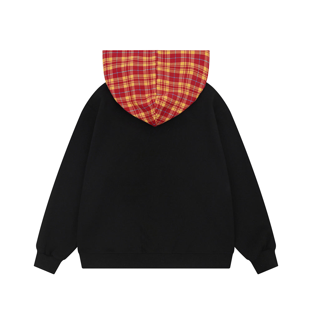 floral pattern sweatshirt